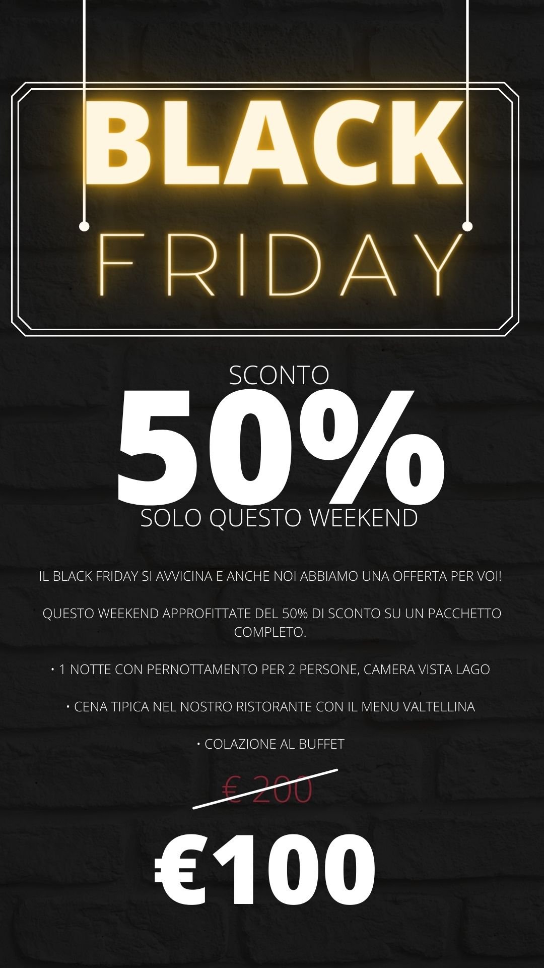 Black Friday - Last minute 50% questo weekend: Immagine 1