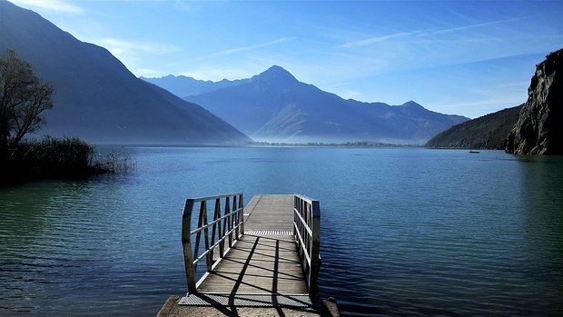 IN CANOA SUL LAGO DI MEZZOLA: Immagine 3