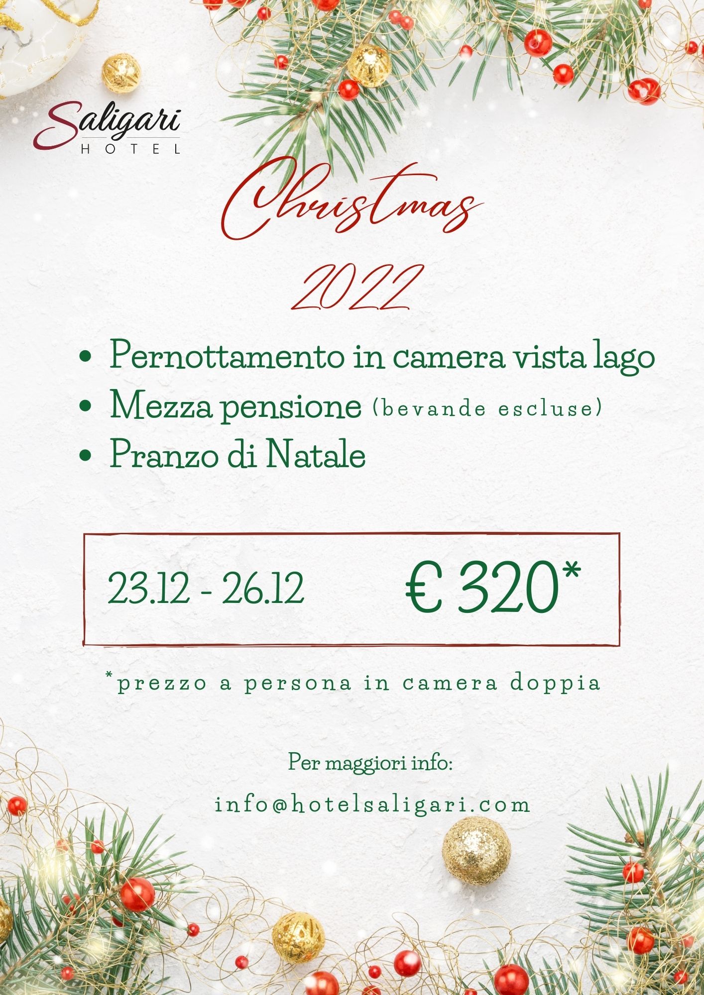 PACCHETTO NATALE 2022: Immagine 1