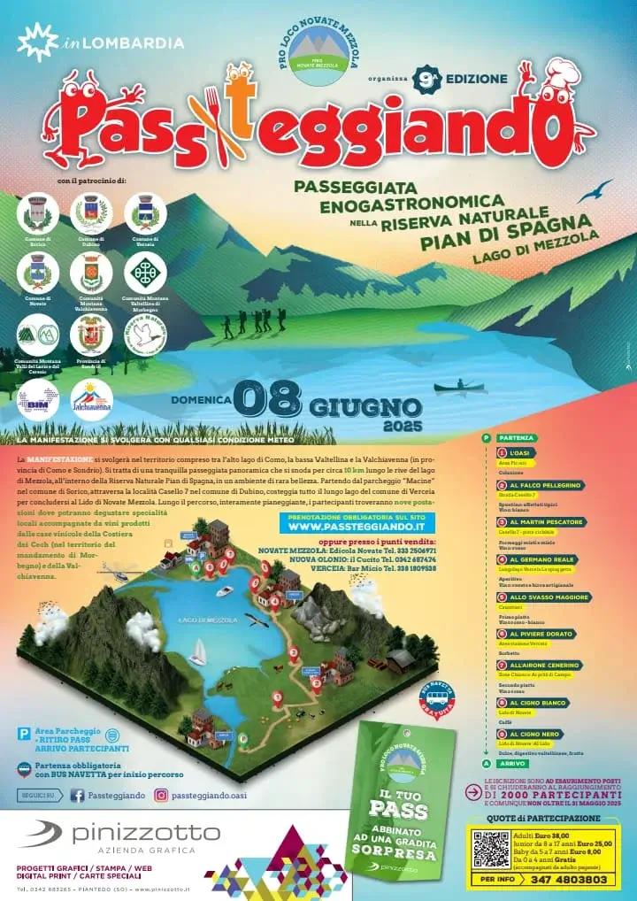 Passteggiando 2025: una giornata a piedi tra natura, sapori locali e panorami incredibili: Immagine 1