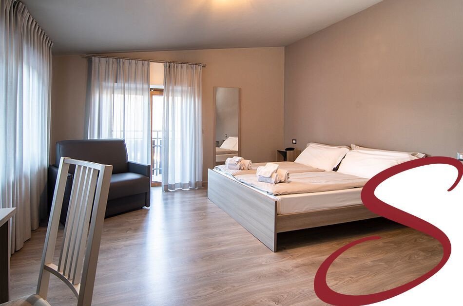 le camere dell'hotel saligari