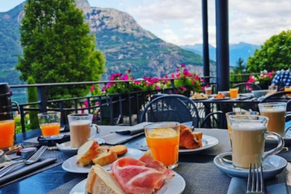 colazione con vista